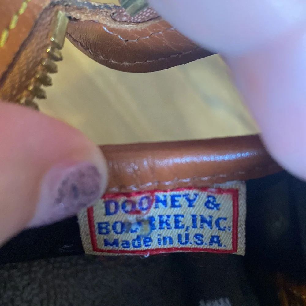 Vintage Dooney & Bourke AllWeather Leather Satchel - Picture 12 of 13